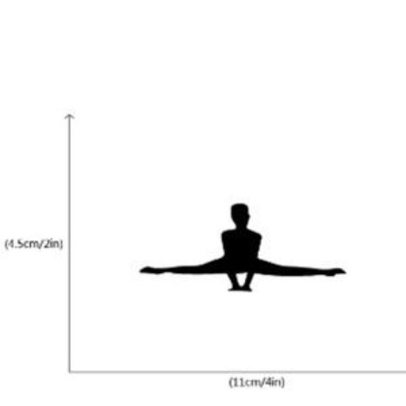 Women Performing Split Light Switch Mancave Decal‎ - Picture 3 of 3